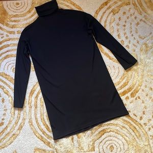 Boohoo ribbed turtleneck dress